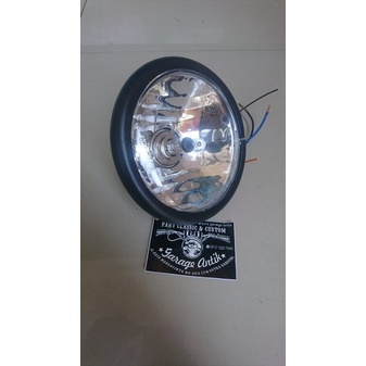 lampu depan custom h4 Motor Custom