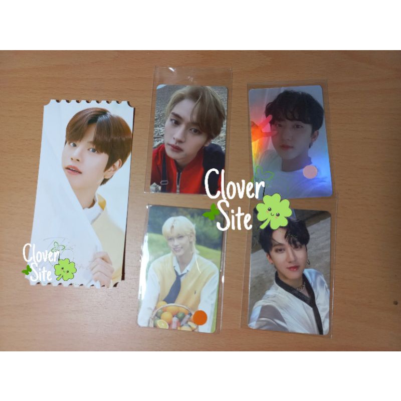 WTS Photocard Stray Kids - pc noeasy, pc nacific, Photo Ticket Nacific Seungmin