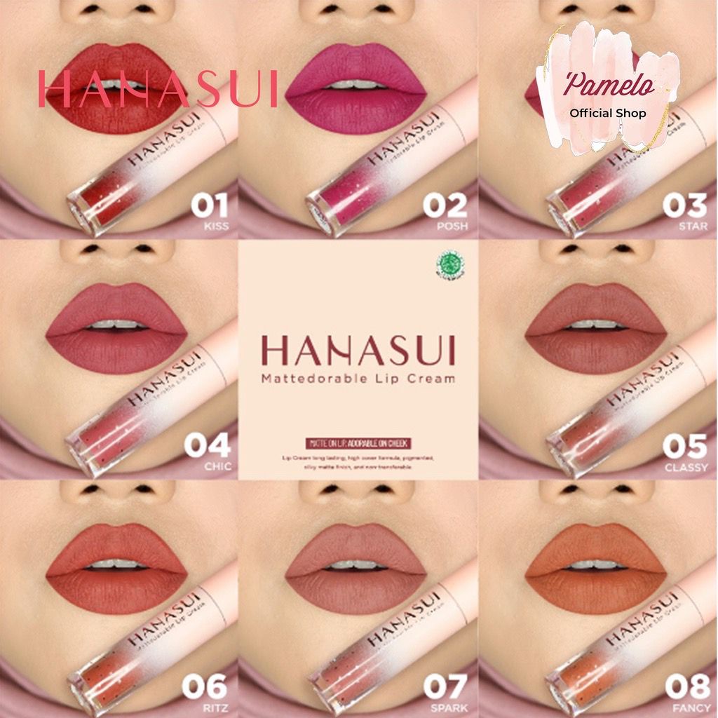 GKT - COD ORIGINAL Hanasui Lip Cream Boba Edition