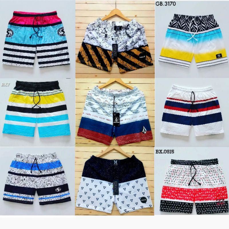 BOXER KARAKTER PRIA DAN WANITA 100 DAPAT 6PCS RANDOM