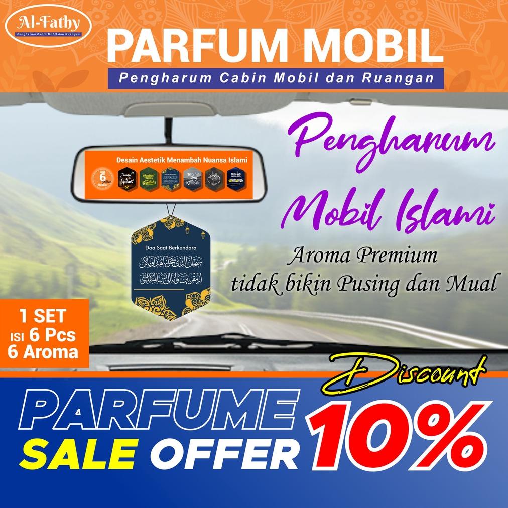 Parfum Mobil Dengan Aroma Premium Pewangi Dan Pengharum Desain Islami