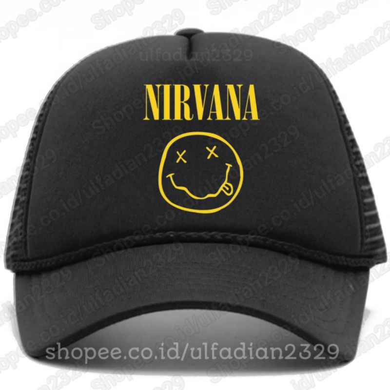 Topi Nirvana Trucker - Topi Nirvana