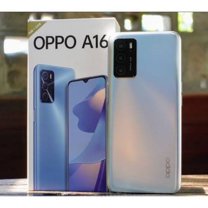 HP BARU OPPO A16 3GB/32GB & 4GB/64GB GARANSI RESMI 100% ORI-A16 4/64 Silver
