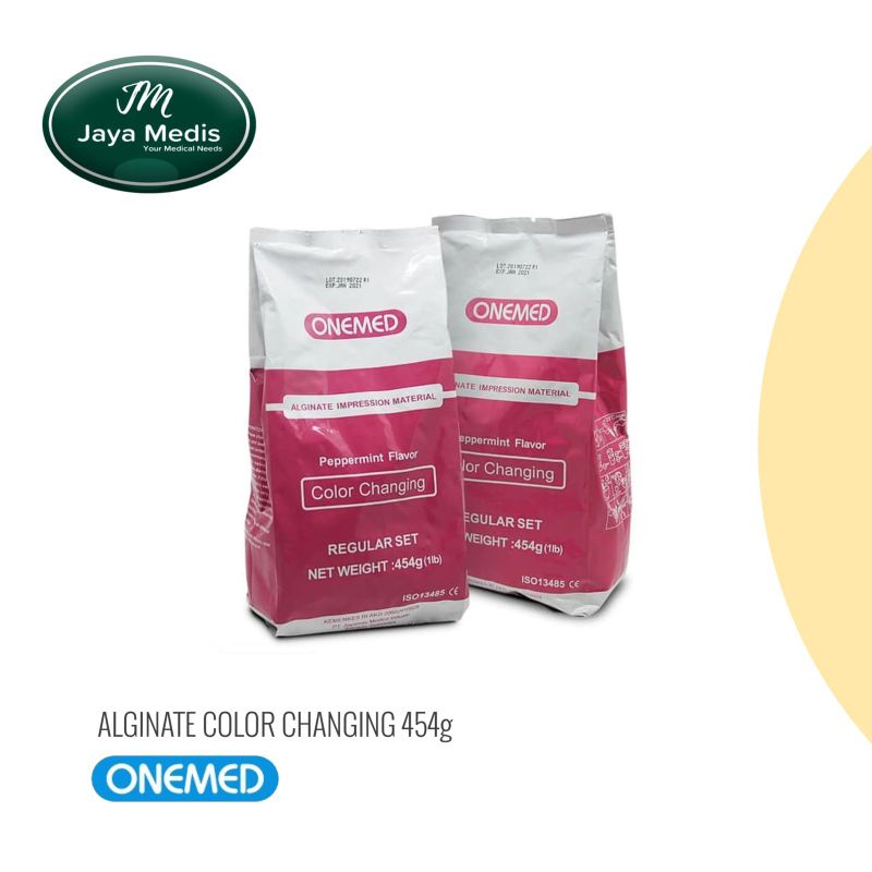 Alginate - Bahan Cetak Gigi - Bahan Cetak Tangan - Onemed