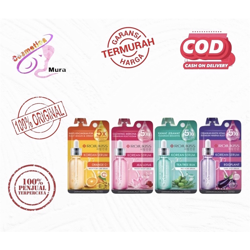 rojukiss serum - serum rojukiss sachet - rojukiss korean serum orange C+
