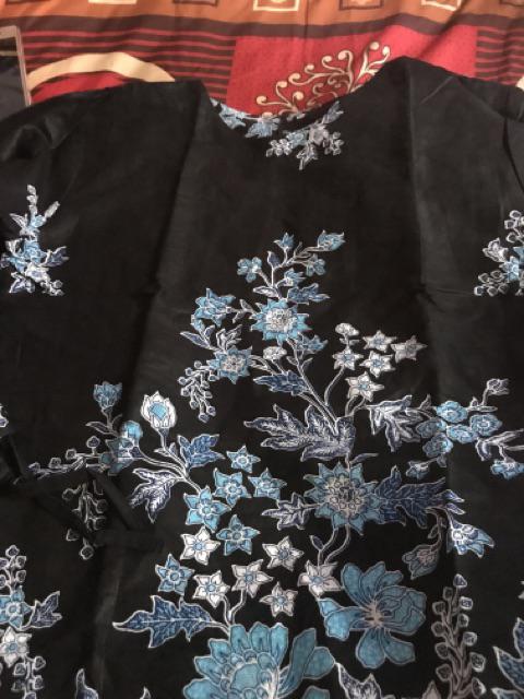 Terlaris Serut Genes Jelita Tunic Navbor Yelbor Whitbor Creambor Tunik Batik Modern Hrb030 Dolbi Dob