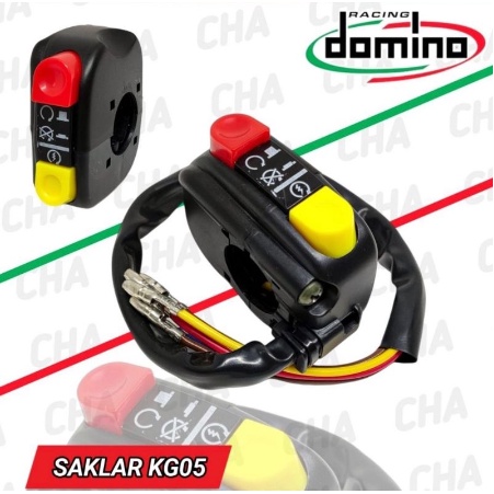 Holder saklar kanan 2 tombol on/off + stater model domino Universal