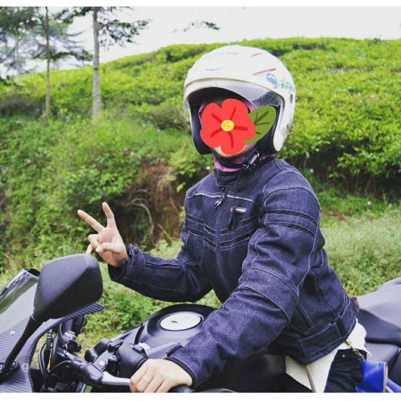 jaket contin kamerad size s, jaket touring preloved