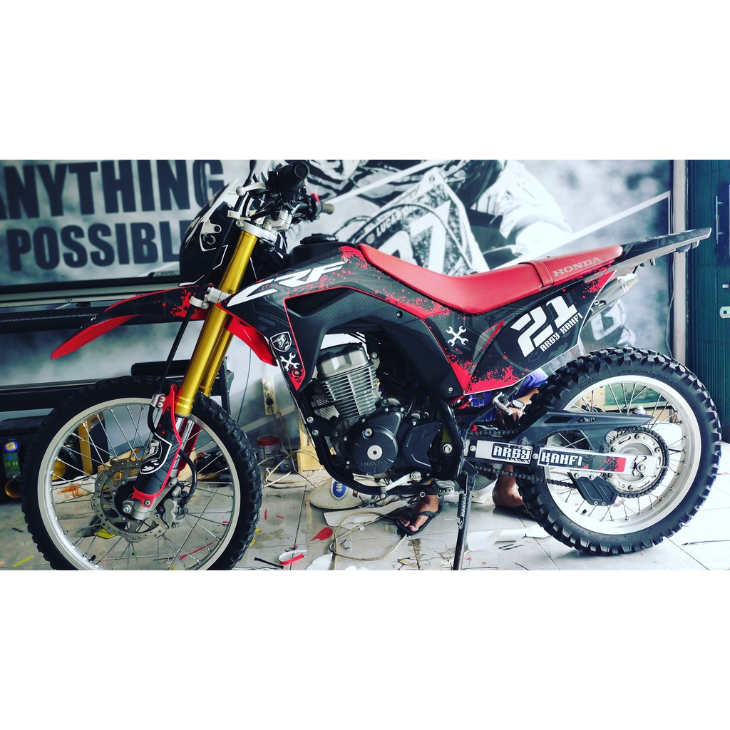DECAL CRF MURAH DECAL CRF MURAH KEREN DECAL CRF SIMPEL DECAL