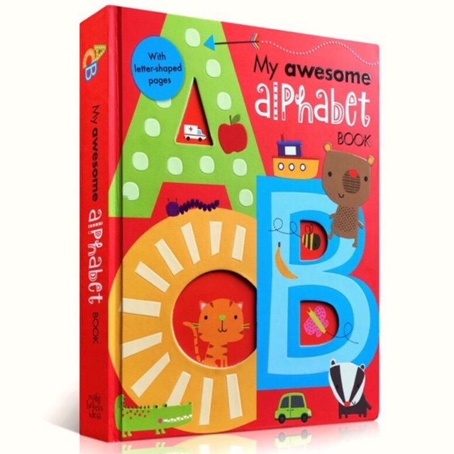 make believe ideas My awesome alphabet number - buku import anak
