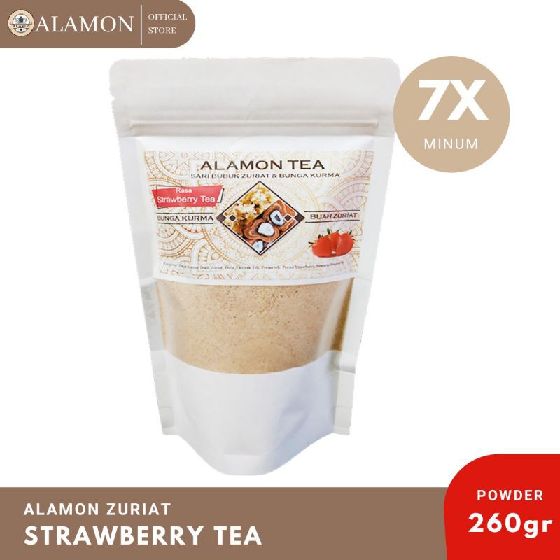 

Teh Almond / Alamon Rasa Strawberry Tea ( Promil, Nutrisi Ibu Hamil & Melancarkan ASI )