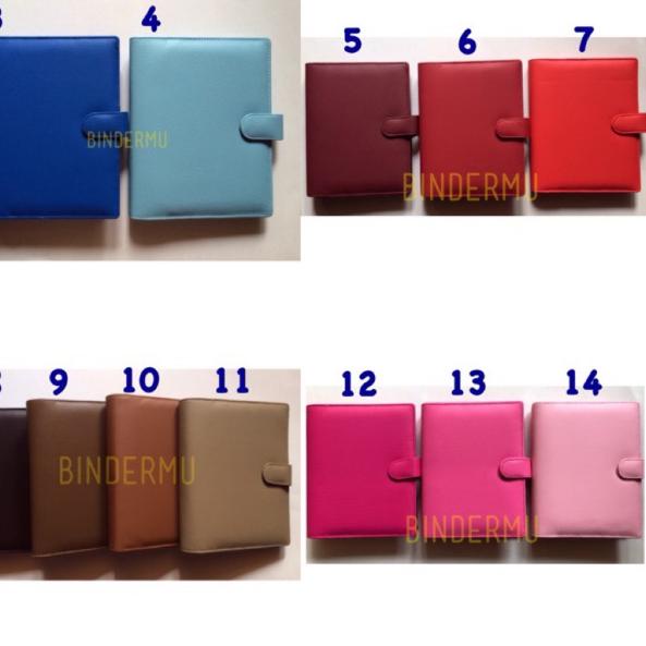 

(VIRAL!) Bindermu READY Binder Polos Kulit A6 6ring A5 20ring B5 26ring Multiring 6 holes lubang Planner Notebook BINDER KEUANGAN / MONEY BINDER / Paket binder sinking fund / ziplock / zipper pocket