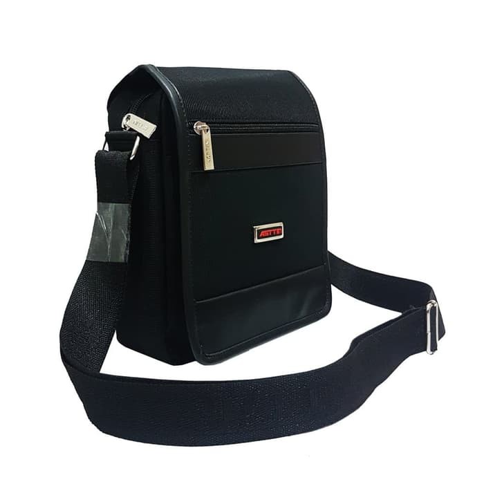 Asttin Tas Selempang Pria 8 Inchi 5112 Material Polyester Salur Casual