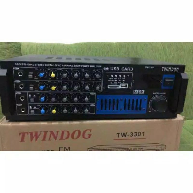 Twindog , TD , TW 3301 USB ,  Twin Dog  ,  Ampli  ,  Amply , Amplifier