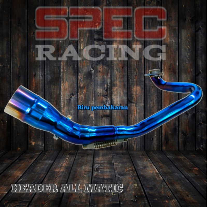 leher knalpot racing beat vario