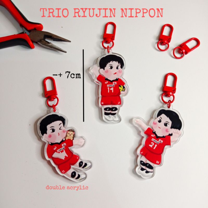 Trio Ryujin Nippon Keychain
