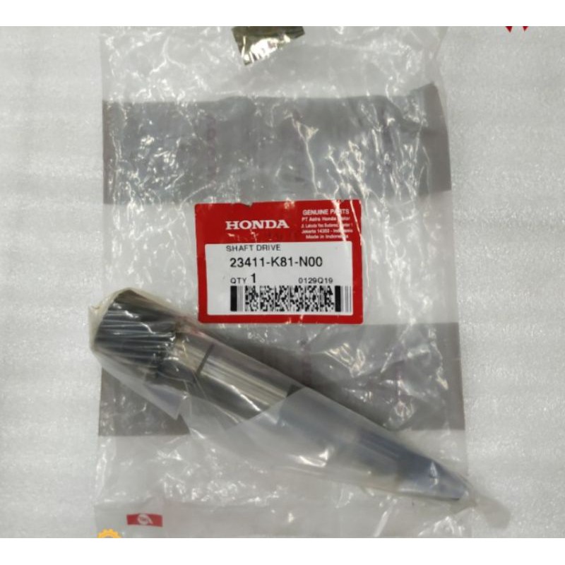23411K81N00 / Shaft Drive – Scoopy eSP (K93) & BeAT eSP (K81)