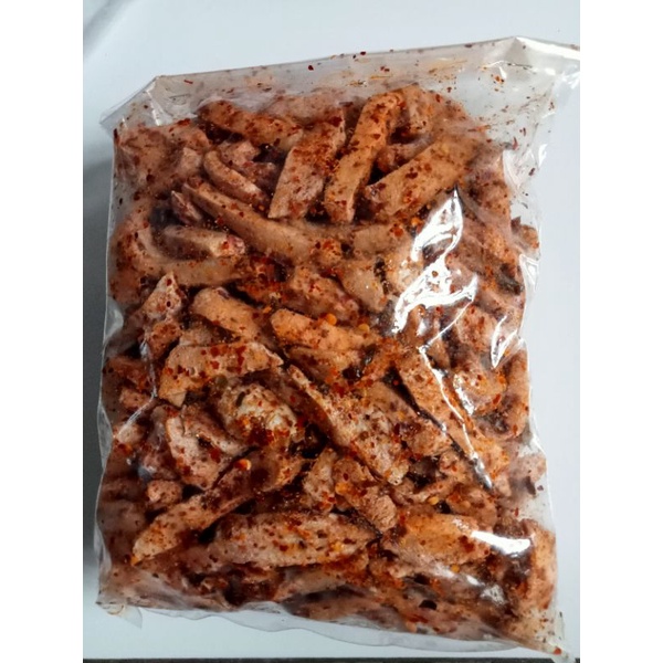 

Keripik Basreng Hot Jeletot extra daun jeruk 250 gr