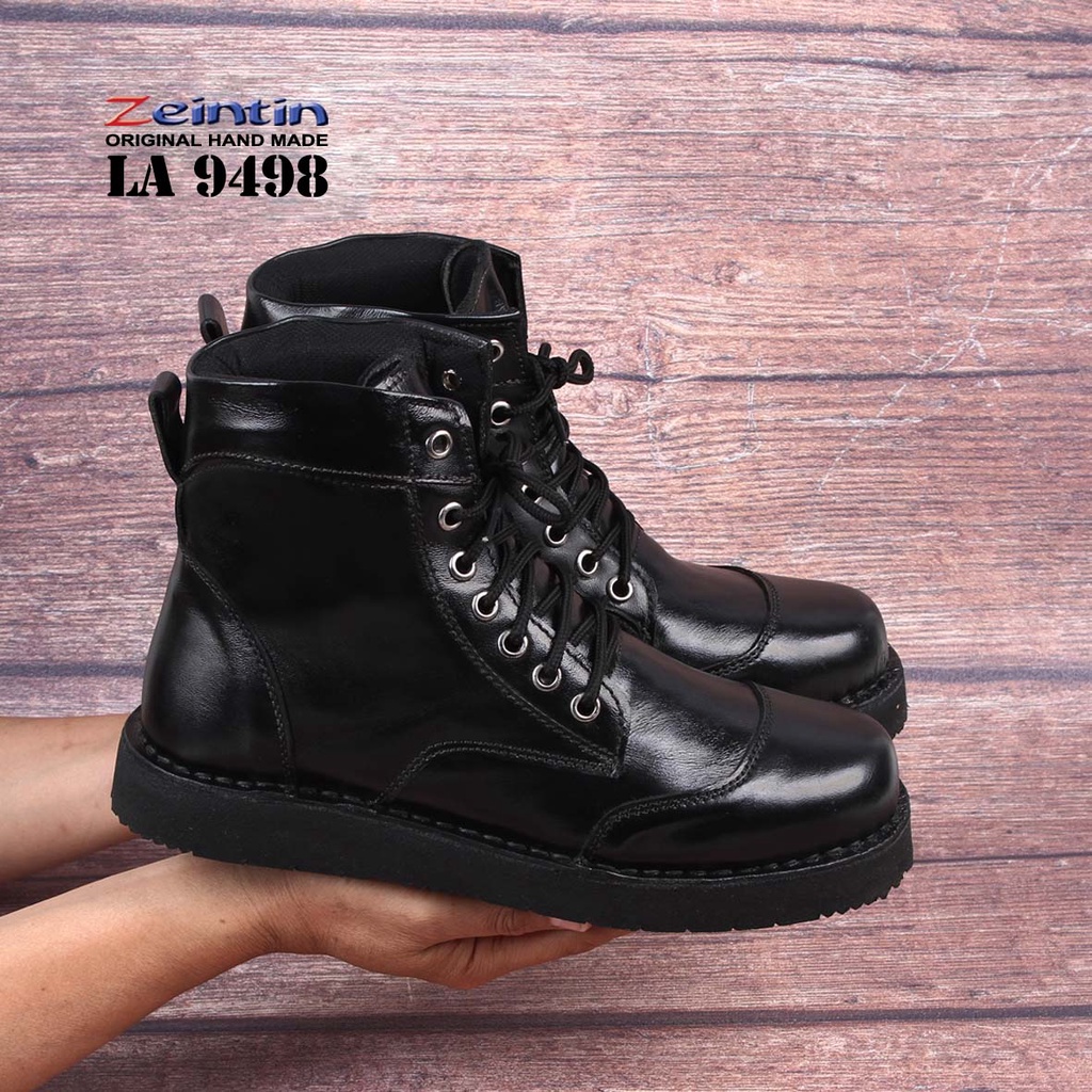 Zeintin - Sepatu Boots Pria Casual Kulit Asli Sepatu Kerja Sepatu Proyek Original Zeintin LA