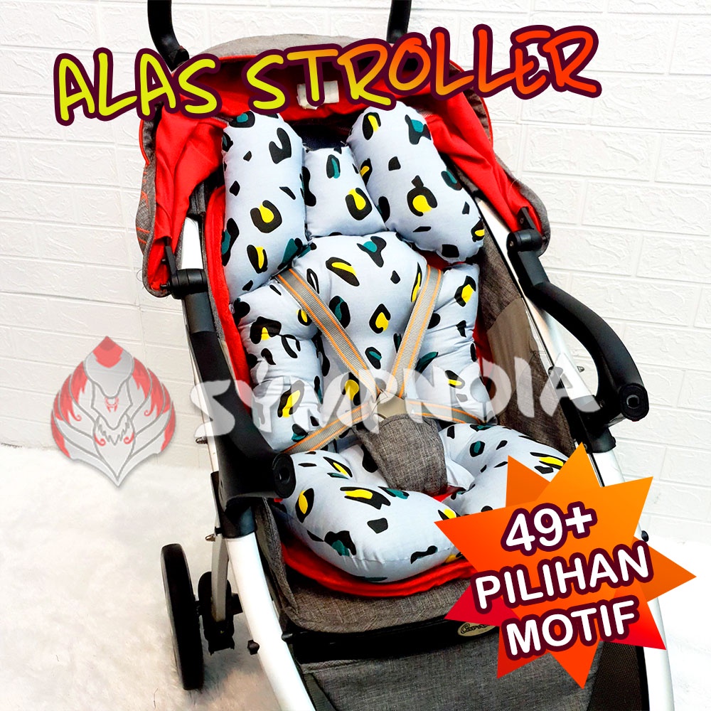 Alas Stroller Universal Strollerpad Pelindung Semua Stroller Model Elephant