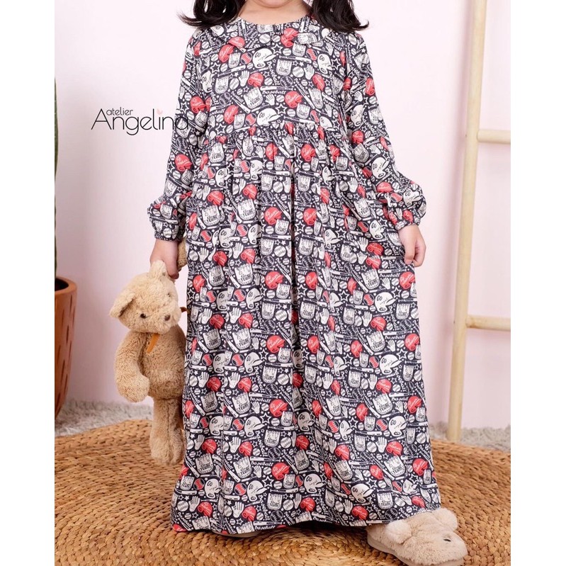 LITTLE SARAH DRESS BASEBALL -  [4-6y]