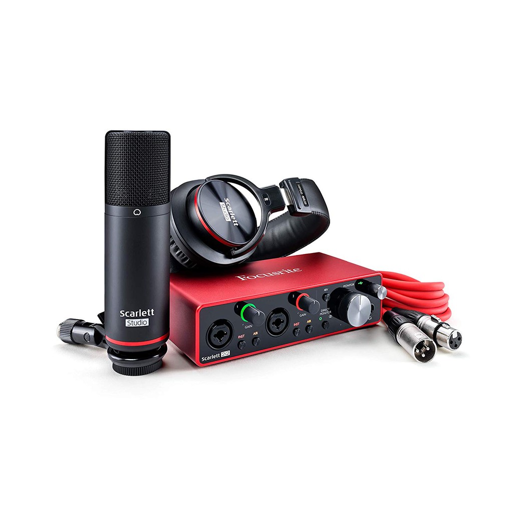 Focusrite Scarlett Studio 2i2 3rd Generation ORIGINAL Paket Recording