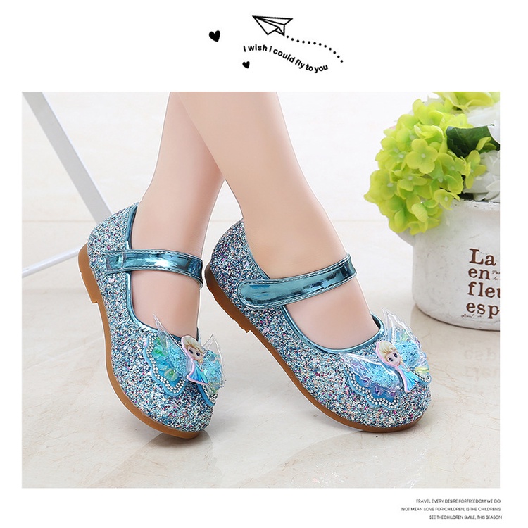 Sepatu Pesta Anak Perempuan Import Princess Flat Shoes