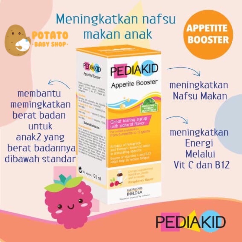 Pediakid appetite booster - Suplemen penambah nafsu makan anak