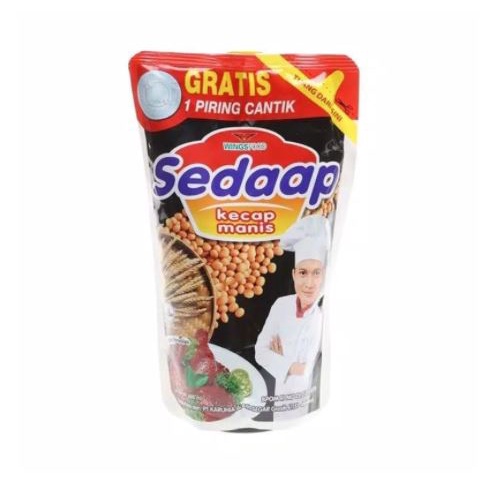 

Kecap manis sedap 600ml+100ml refill