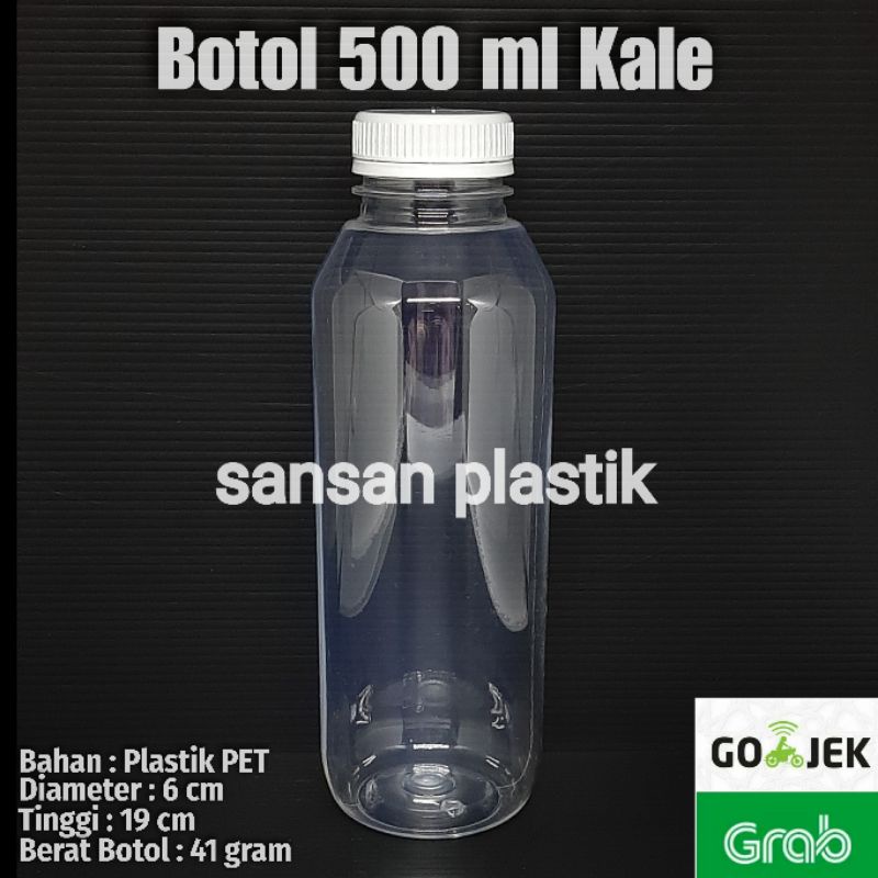 Botol Kale 500 ml / Botol Plastik Kale 500 ml