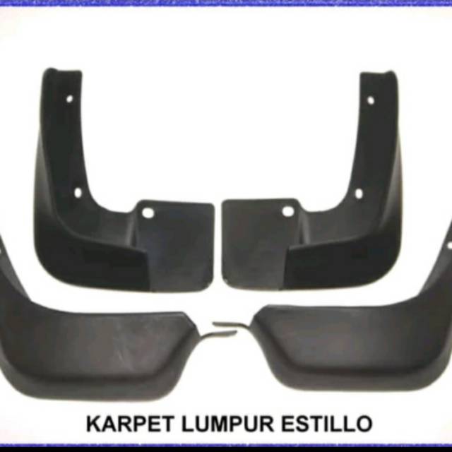 Mudguard/ karpet lumpur mobil estillo