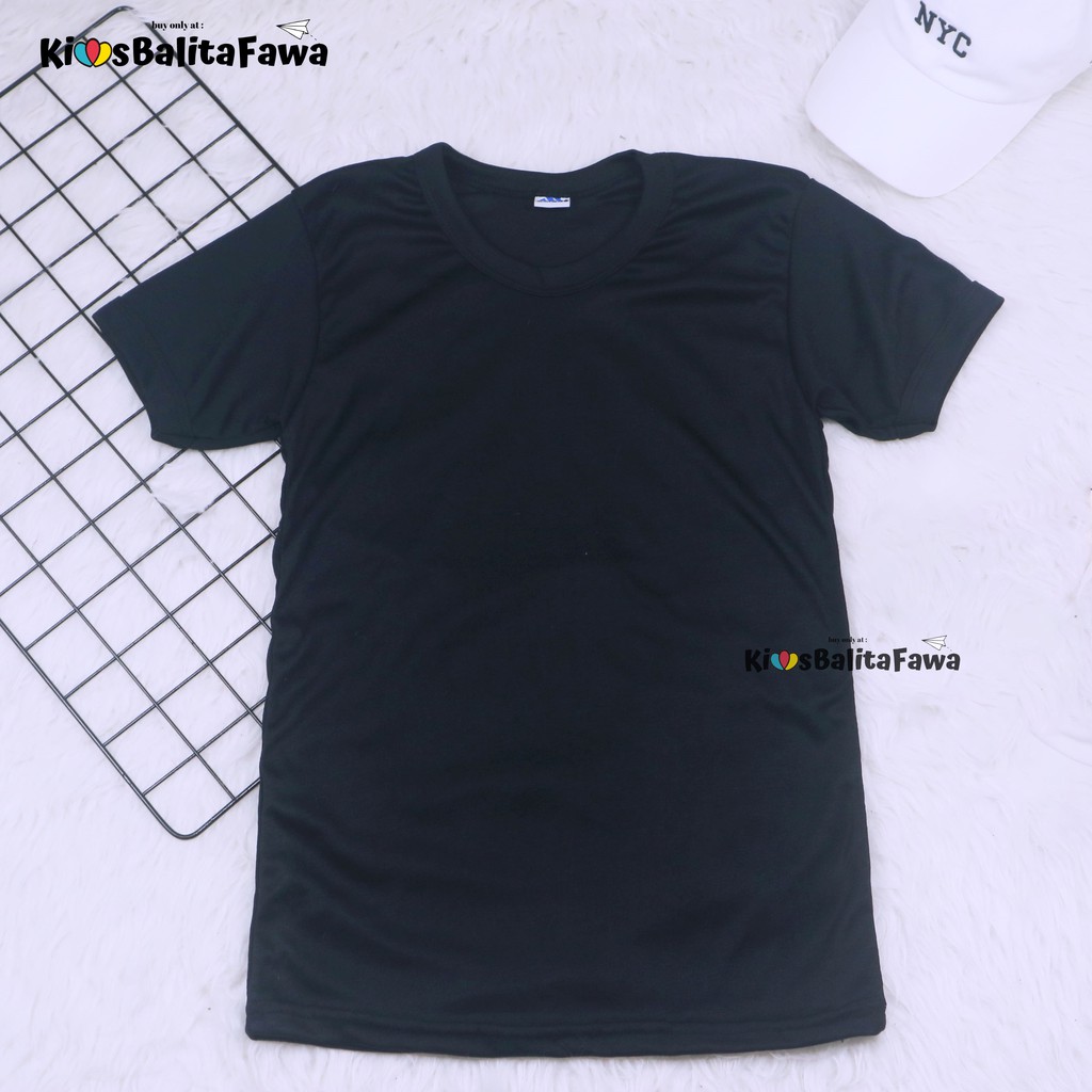 Kaos Pria Lengan Pendek fit to L / Oblong Shirt Polos Cowok Baju Atasan KATUN Stretch Adem Murah