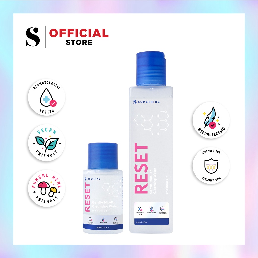 ✨ AKU MURAH ✨SOMETHINC Reset Gentle Micellar Cleansing Water