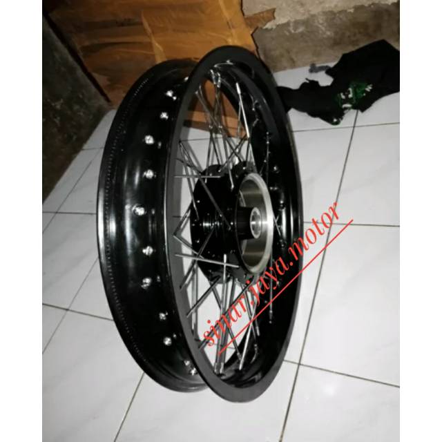 Velg rx-king rx king sepaket tromol belakang ring 18  215 x18  stel