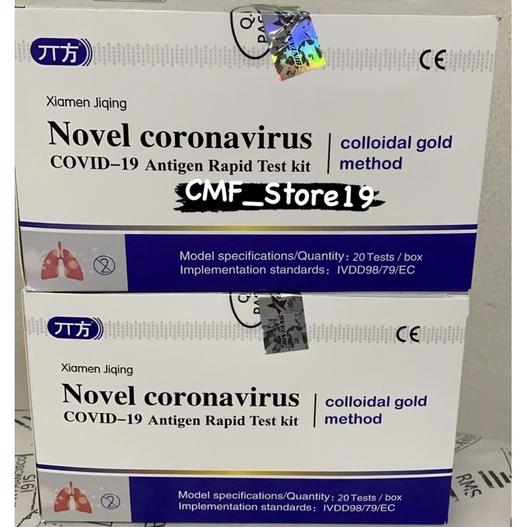 Saliva Air Liur (1box) KEMENKES/ Antigen Swab Alat Test Mandiri