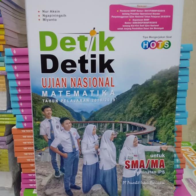 Buku Detik Detik Un Matematika Sma 2019 Program Ips Kertas 45gr Shopee Indonesia