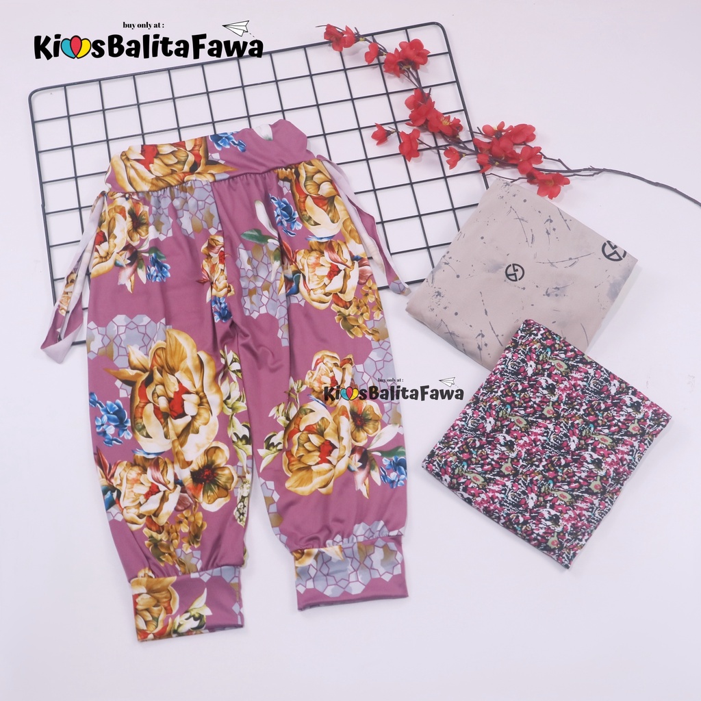 Aladin Carlissa Anak 9-12 Tahun / Pants Harian Motif Lucu Murah Adem Celana Anak Perempuan Murah