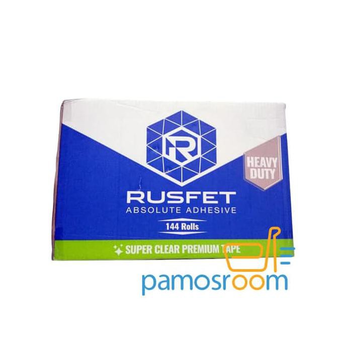 

[[BISA COD]] 1 Dus Lakban Rusfet Bukan Daimaru Isolasi Solatip 1inch 24mm 90 Yard PRODUK TERBATAS