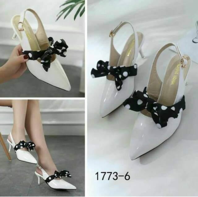 ABBUSHOES F 08-new sepatu higheels wanita 7cm