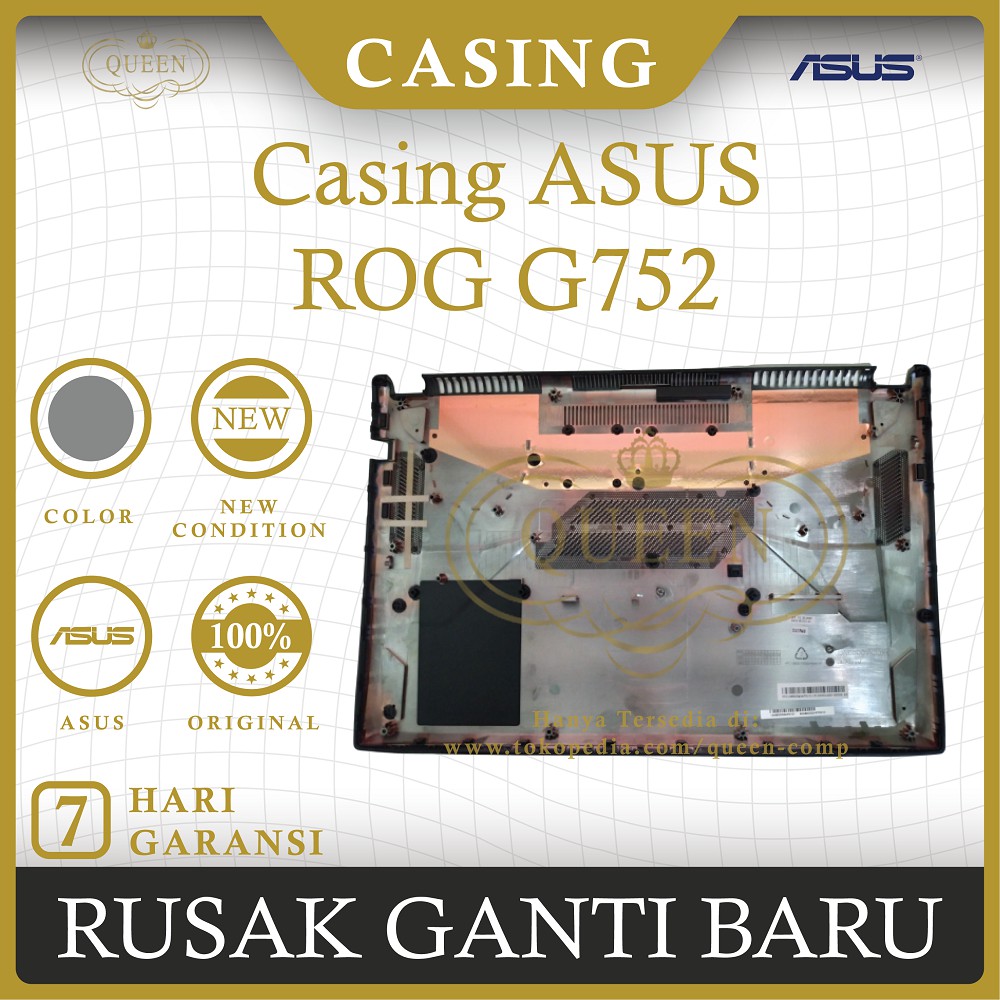 Casing bawah Laptop Asus ROG G752 series Original