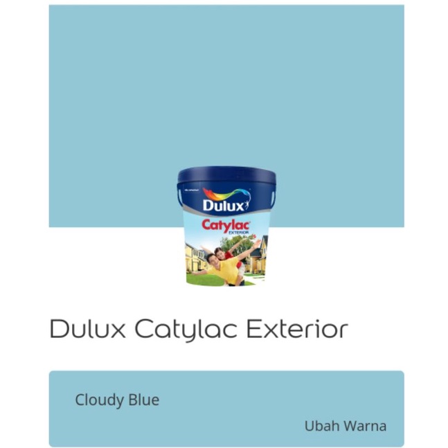 Dulux Catylac Exterior 5kg "Cloudy Blue"
