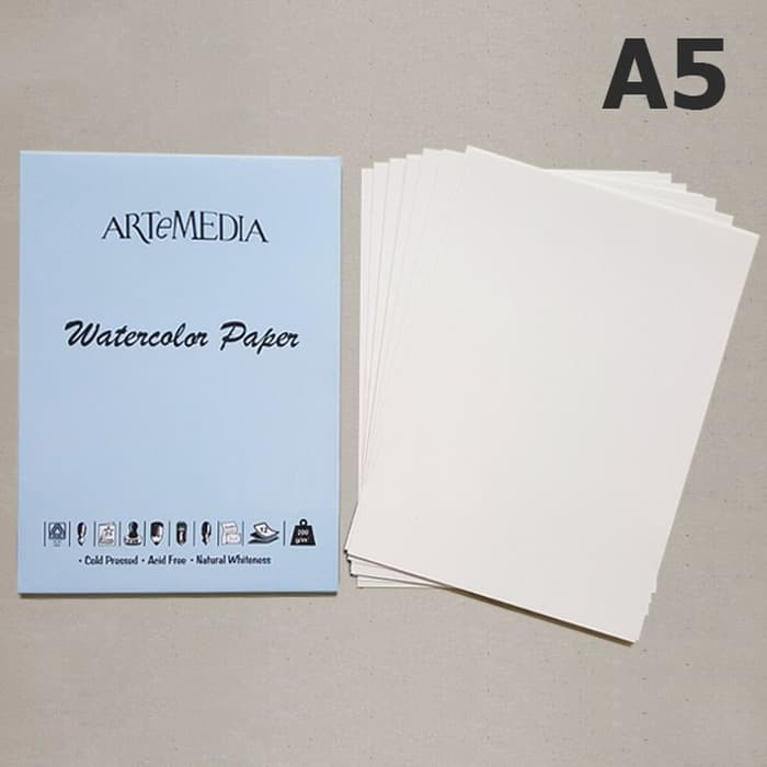 

Stok Ready Artemedia Watercolor Paper A5 200gsm Diskon