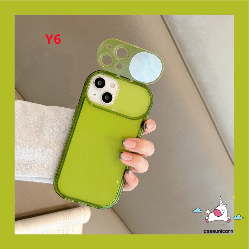 Casing Soft Case Model Flip Invisible Untuk IPhone 14 Pro Max 14 Plus 12 13 Pro Max 13Pro 14Pro 12Pro Max