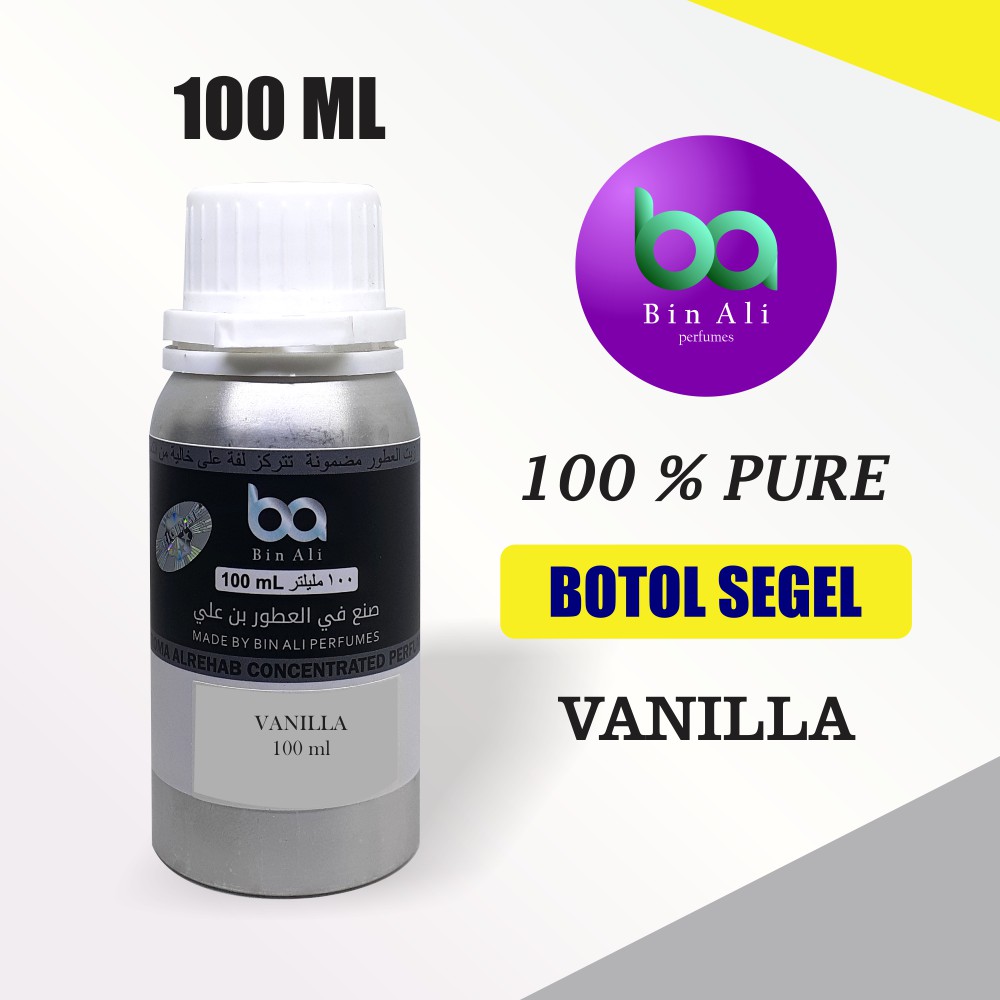 BIBIT PARFUM AROMA VANILLA 100ML SEGEL