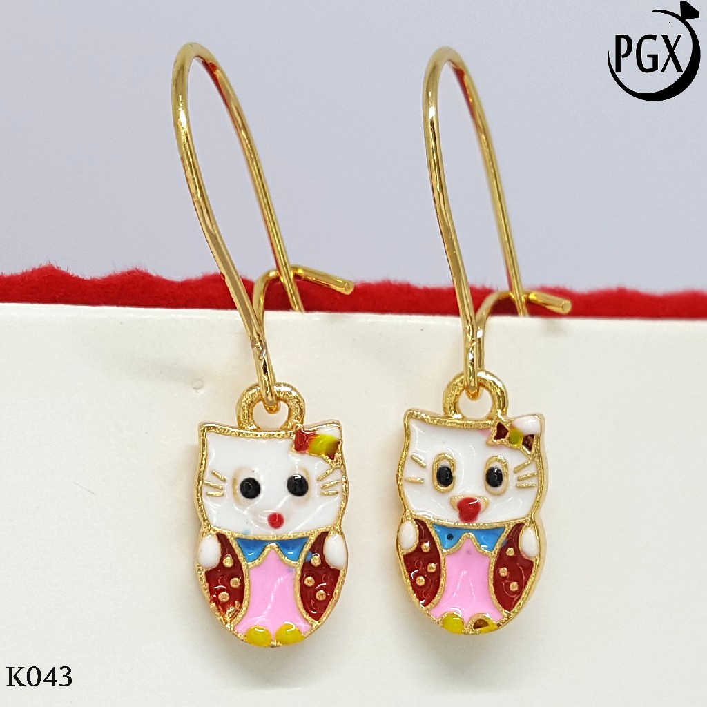 PGX Anting Anak Xuping Aksesoris Perhiasan Lapis Emas Premium - K043