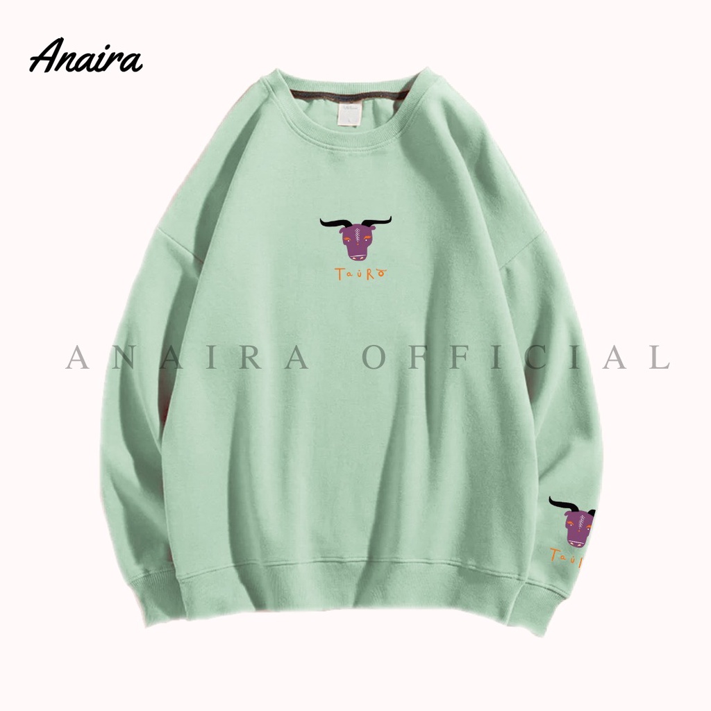 TAURO SWEATER CREWNECK WANITA ANAIRAOFFICIAL