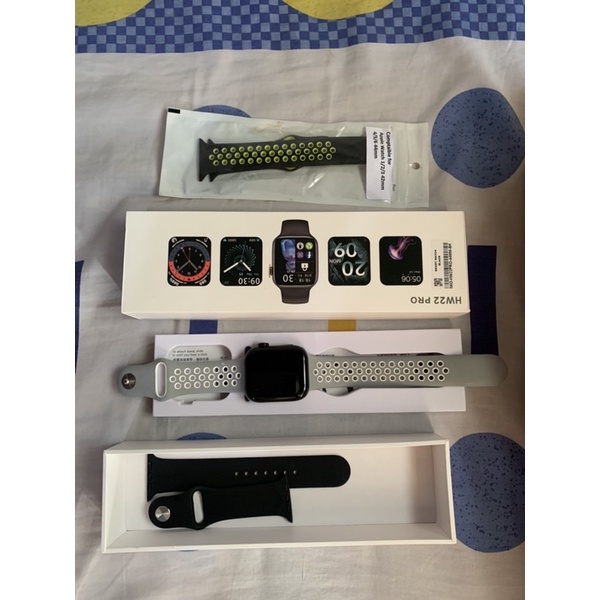 iwo smartwatch hw 22 pro series 6 44mm preloved