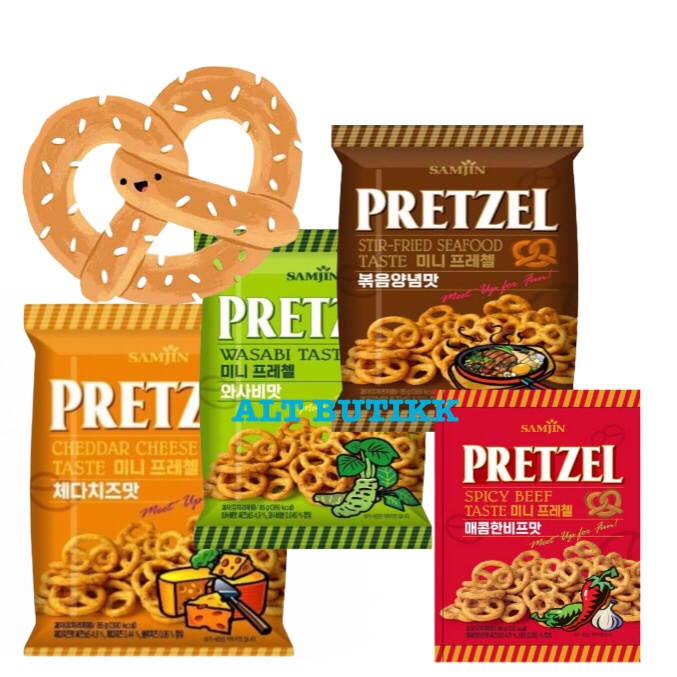 Jual Samjin Pretzel Gr Product Of Korea Indonesia Shopee Indonesia