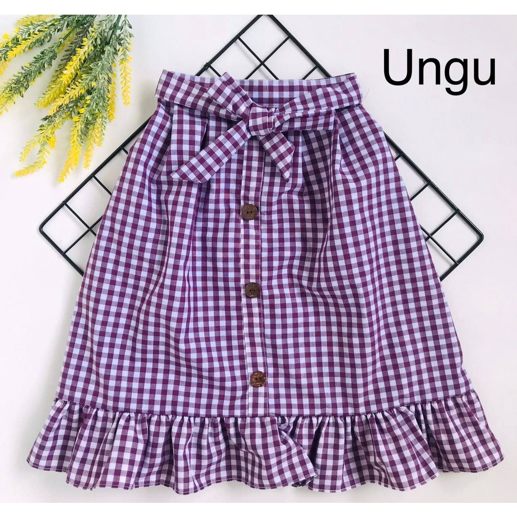 KIYOREN ROK ASELA SKIRT 2-10THN/ROK KOTAK PREMIUM