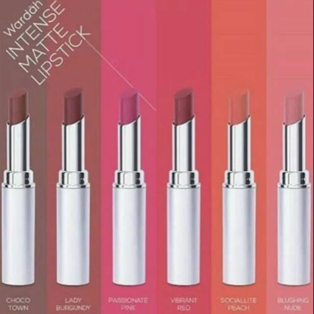 Wardah Lipstick / Lipstick Wardah / Wardah Intense Matte Lipstick No1-16